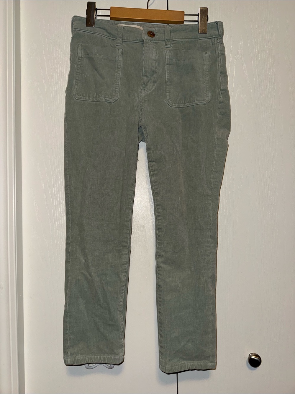 Pilcro High-Rise Skinny Corduroy Pants